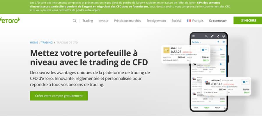 etoro page d'acceuil